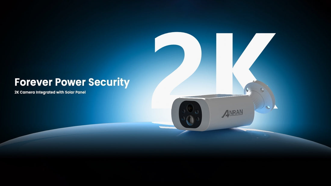 Compact, Powerful, and Eco-Friendly: Meet the ANRAN C3 5MP Solar Battery Camera