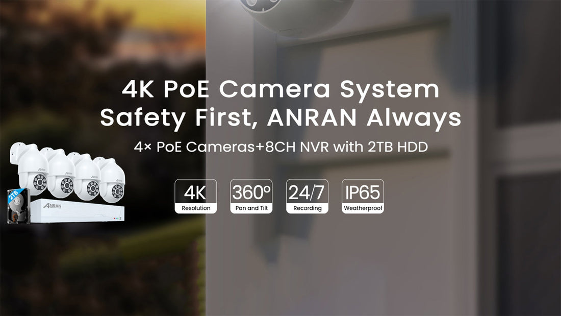 Crystal Clear Protection: Why the ANRAN 4K 8MP PoE Security System is a Game-Changer for Home and Business Security