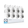 ANRAN 4K 8CH 8MP POE Security Camera System 3TB HDD Built-in