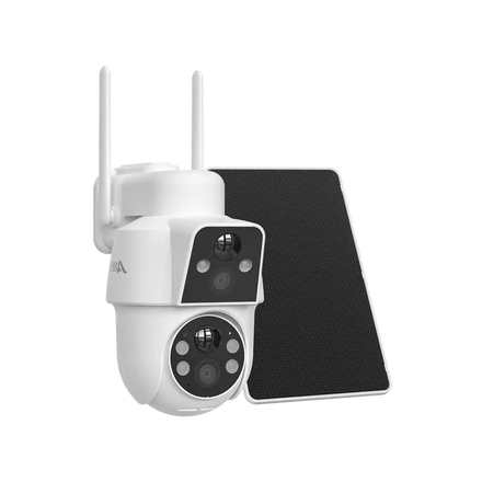 ANRAN 4MP(2MP+2MP) Dual-lens Wireless Solar Security Camera with 2-Way Talk