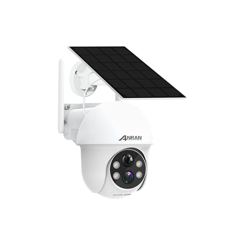 2K Solar Battery Camera | 360° View & Color Night Vision – ANRAN Security  Camera