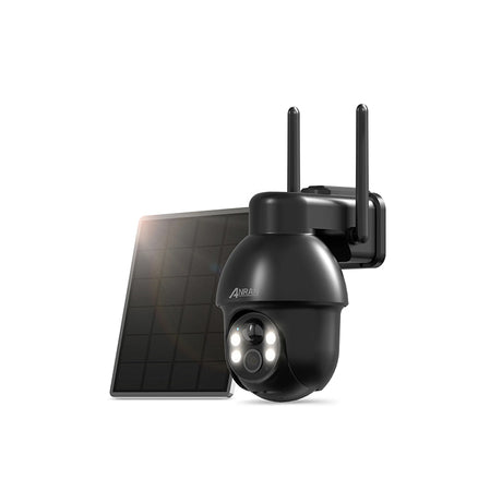 ANRAN Q3 Max Caméra solaire à batterie 5MP (Noir)