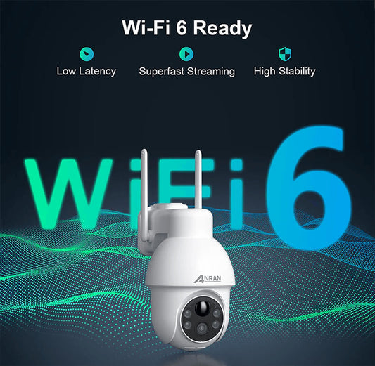 ANRAN Q3 4K 8MP Solar Battery Camera
