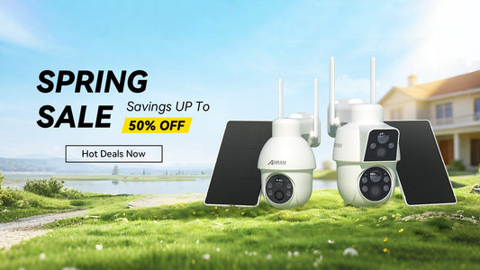 Spring Home Security Upgrade 2026: Save Big on Solar Security Cameras &amp; Wireless CCTV Systems