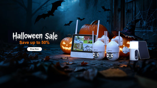 🎃 Secure Your Home This Halloween — ANRAN Smart Cameras Keep the Tricks Away! 👻