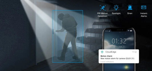 A wireless security camera with advanced features leaves a thief with nowhere to hide.