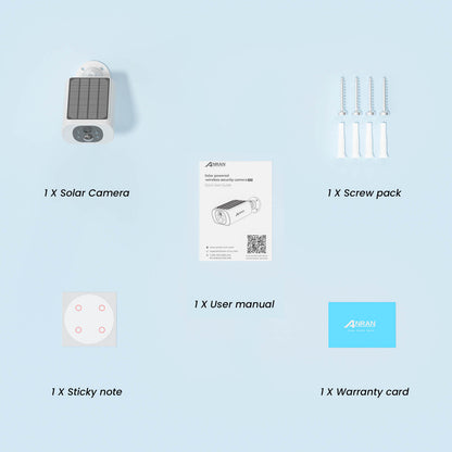 ANRAN C3 5MP Integrated Solar Battery Camera