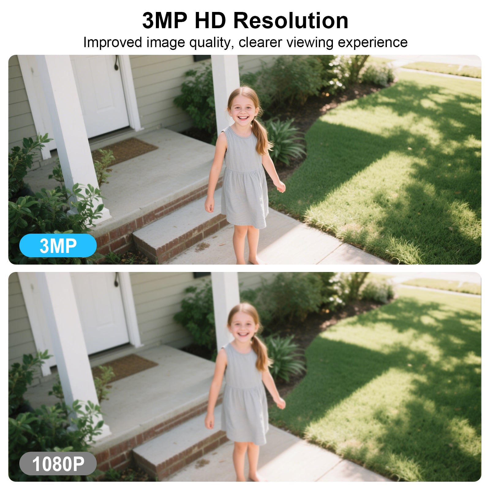 ANRAN 2K WiFi Wireless Solar Powered Security IP Camera Outdoo Full Color Night