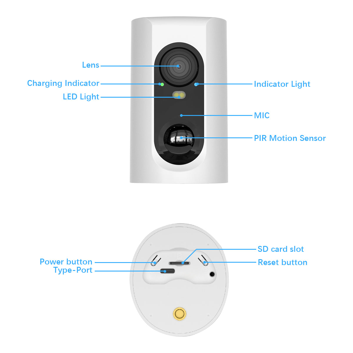 ANRAN 2K 4G Solar Outdoor Camera With Sim Card Two Way Audio