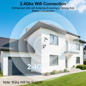 ANRAN 4MP(2MP+2MP) Dual-lens Wireless Solar Security Camera with 2-Way Talk