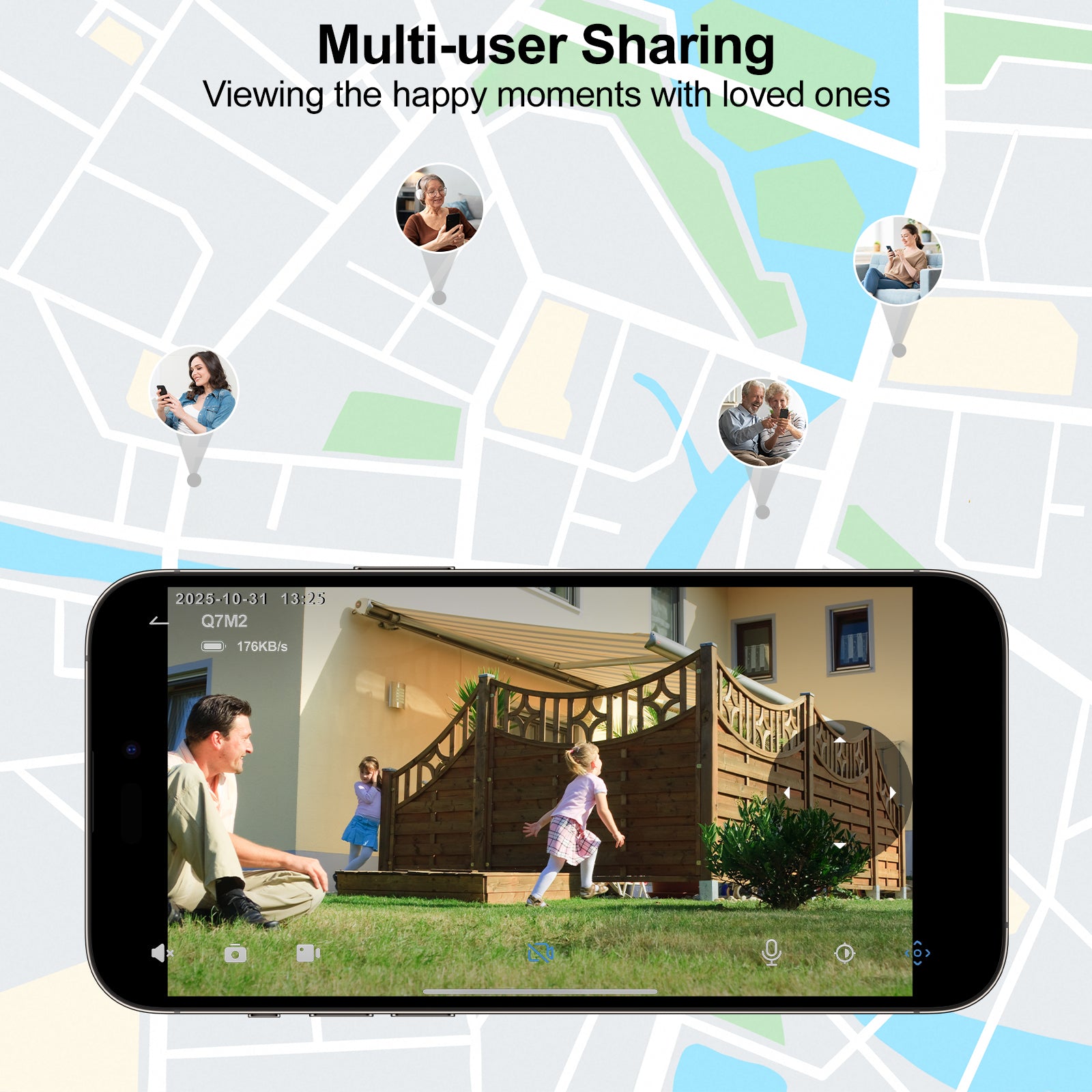 ANRAN 4MP(2MP+2MP) Dual-lens Wireless Solar Security Camera with 2-Way Talk