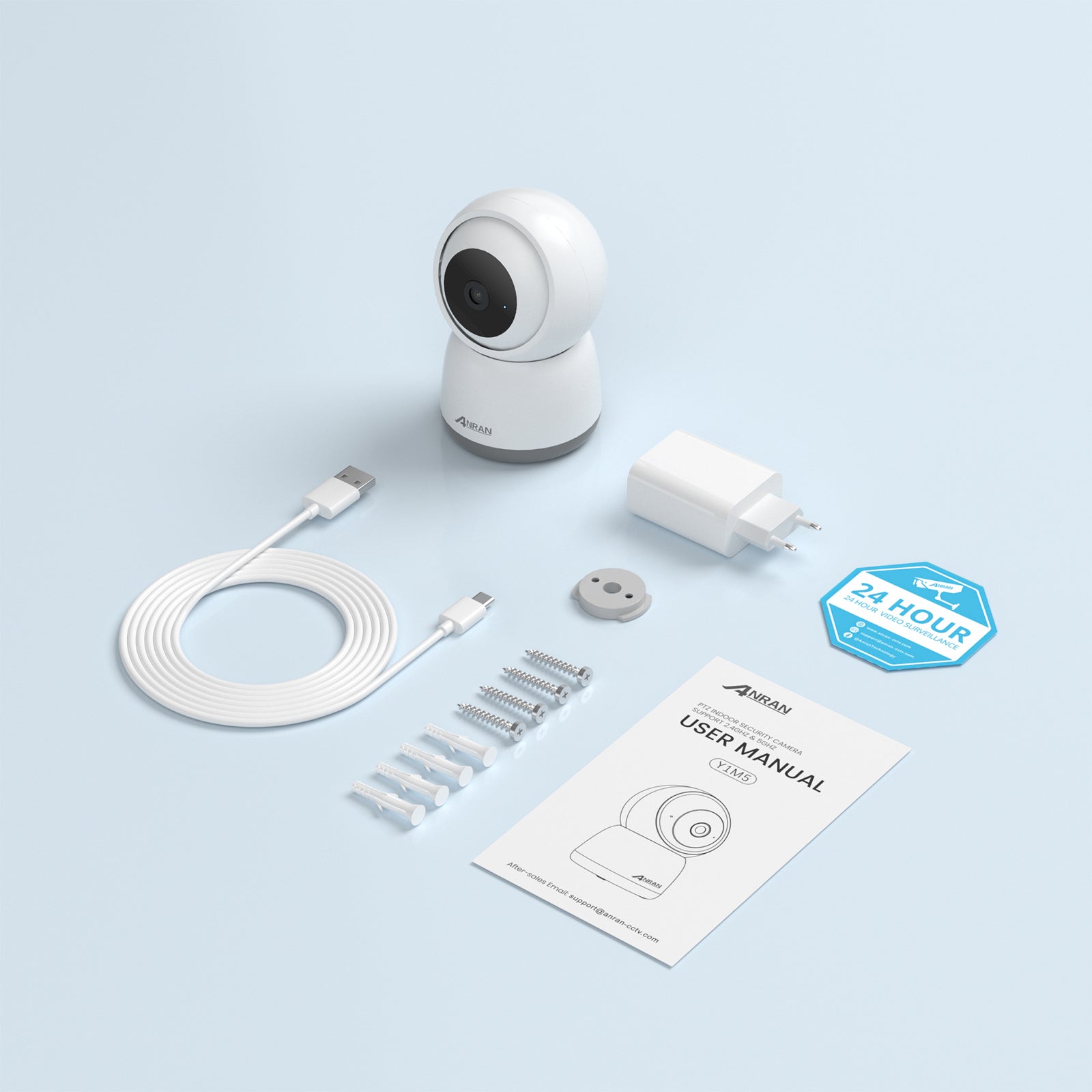 ANRAN 5MP FHD Baby Monitor Security Camera