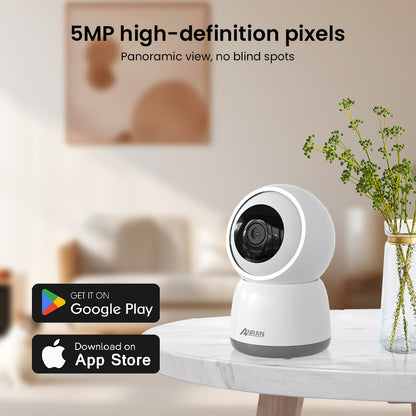 ANRAN 5MP FHD Baby Monitor Security Camera