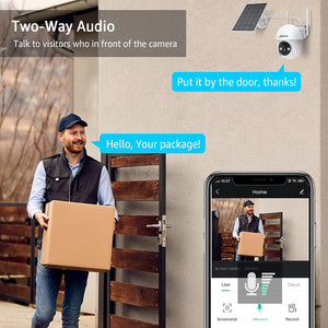 ANRAN Q1 Pro 2K 太陽電池カメラ