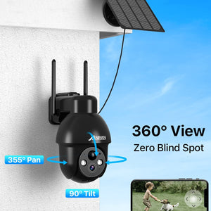 ANRAN Q3 Pro 2K 太陽電池カメラ