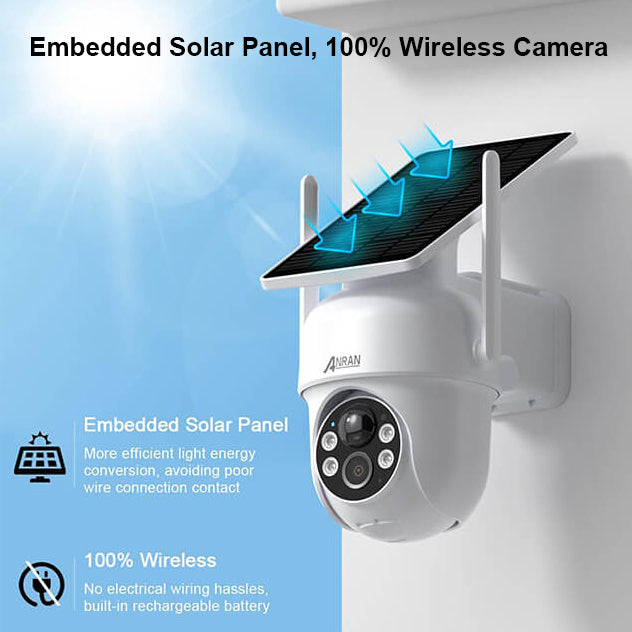 ANRAN Q4 Max 5MP Integrated Solar Camera