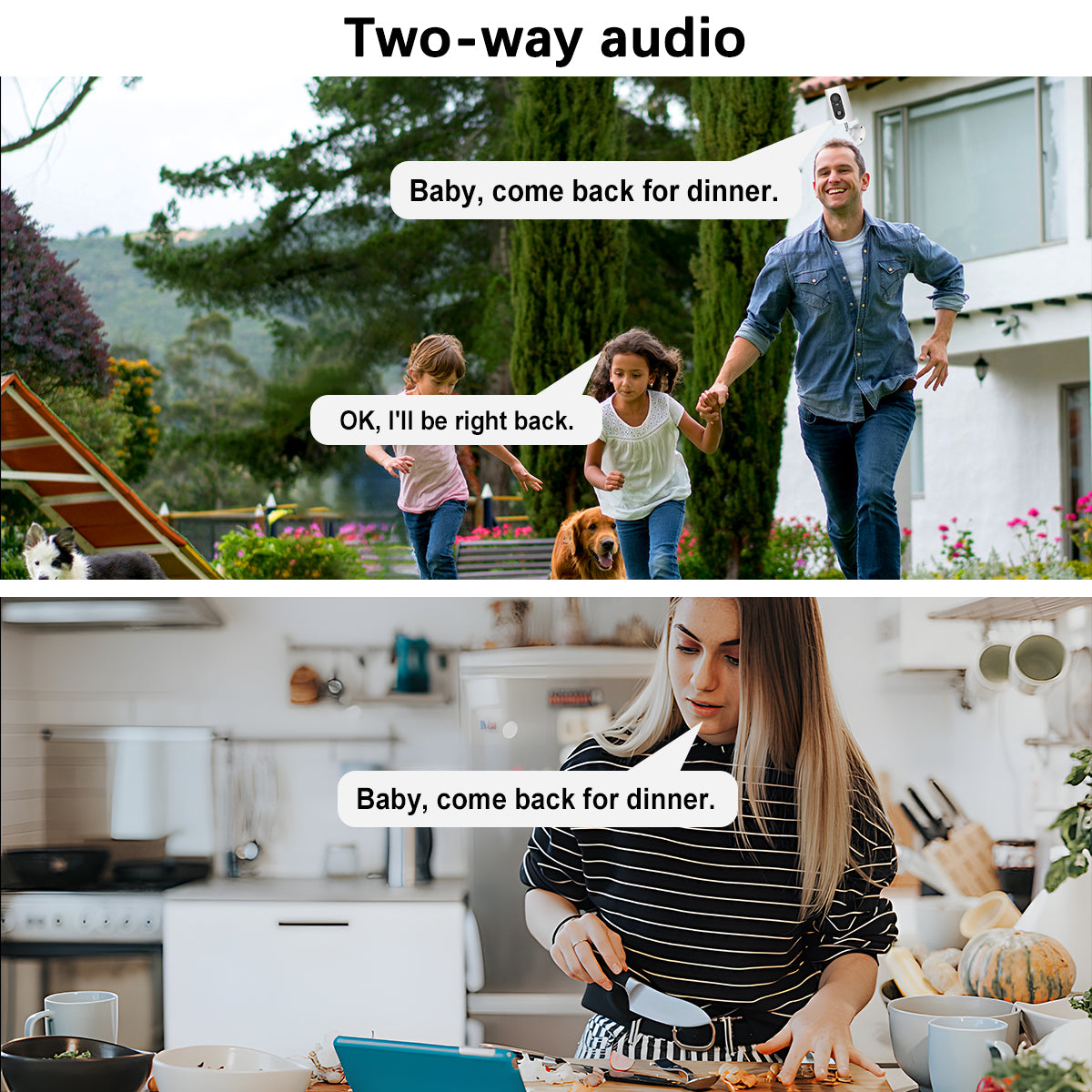 ANRAN 2K 4G Solar Outdoor Camera With Sim Card Two Way Audio