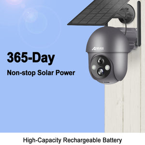 ANRAN Q1 Pro 2K Solar Battery Camera