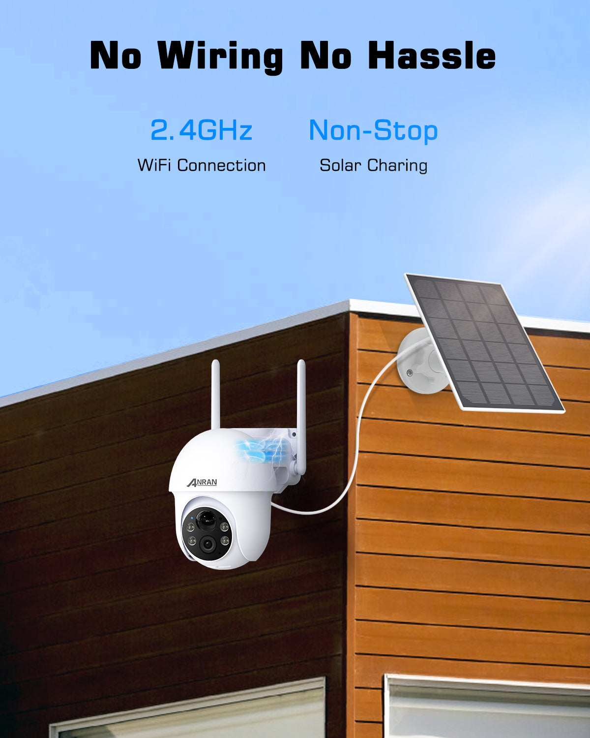 5MP Solar Battery Camera | Easy Security Anytime, Anywhere – ANRAN Security  Camera