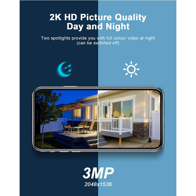 5MP Integrated Solar Camera | Hassle-Free Security Solutions