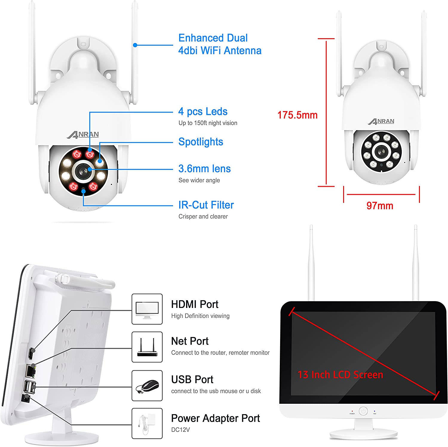 Nvr wifi shops 8ch