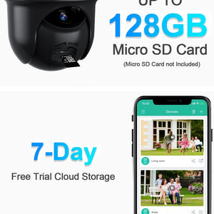 ANRAN Q3 Pro 2K 太陽電池カメラ