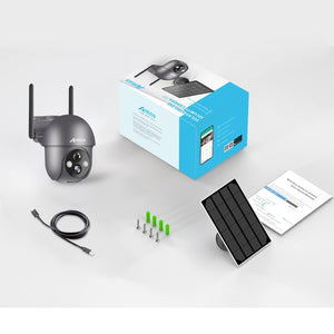 ANRAN Q1 Pro 2K 太陽電池カメラ