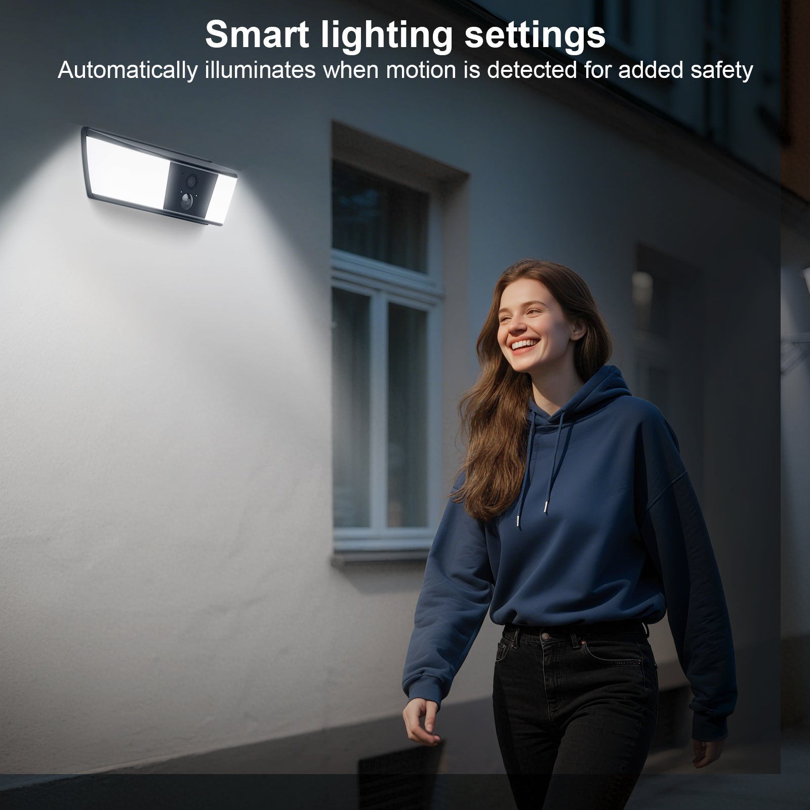 ANRAN 2K WiFi Wireless Solar Powered Security IP Camera Outdoo Full Color Night