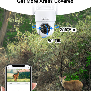 ANRAN G1 2K 3G/4G LTE Batterie solaire Caméra de sécurité