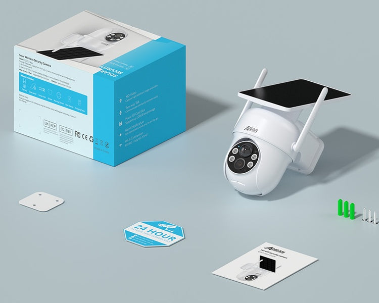 5MP Integrated Solar Camera | Hassle-Free Security Solutions