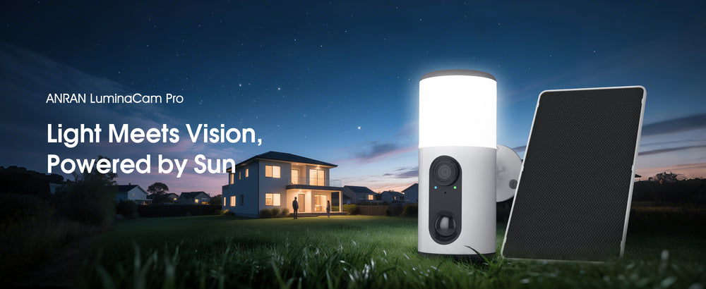 ANRAN F2M3 2K Solar Floodlight Security Camera