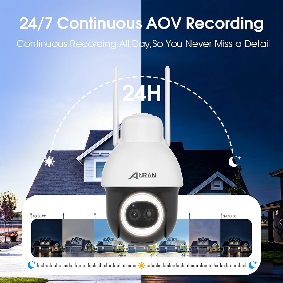 ANRAN QV4M5 AOV 5MP Solar Battery Camera
