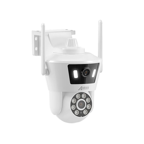 ANRAN P7 3MP Surveillance Camera Dual Lens Dual Live View Outdoor Camera