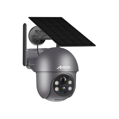 ANRAN Q1 Pro 2K Caméra solaire à batterie