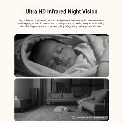 ANRAN 5MP FHD Caméra de surveillance pour bébé