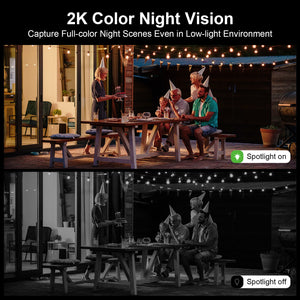 ANRAN F2M3 2K Solar Floodlight Security Camera