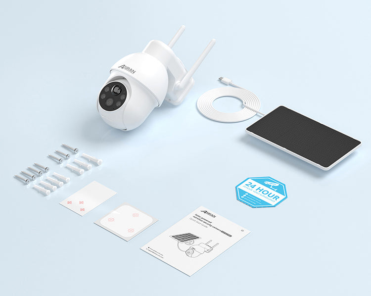 5MP Solar Security Camera | Hassle-Free Home Monitoring – ANRAN