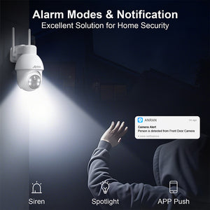 ANRAN Q3 4K 8MP Solar Battery Camera