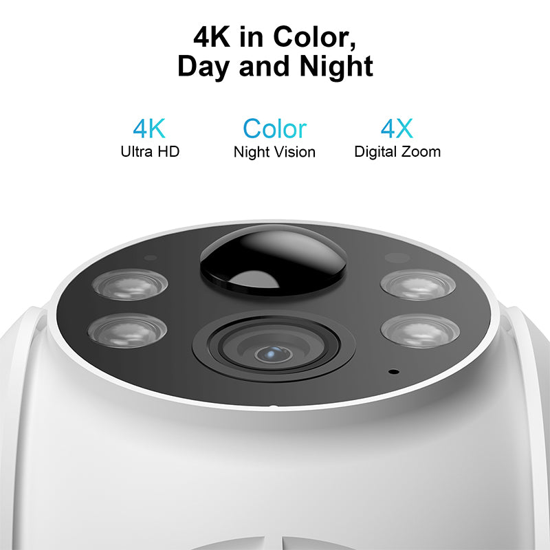 ANRAN Q3 4K 8MP Solar Akku Kamera